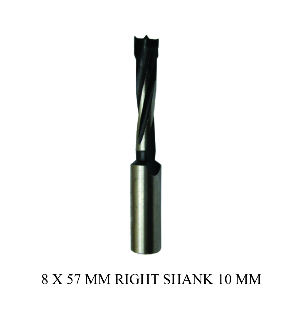 ALPHA CUT DOWEL DRILL BIT BP 8 X 57MM RIGHT