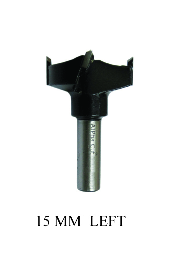 ALPHA CUT BORING BIT [KD FITTING] 15MM LEFT