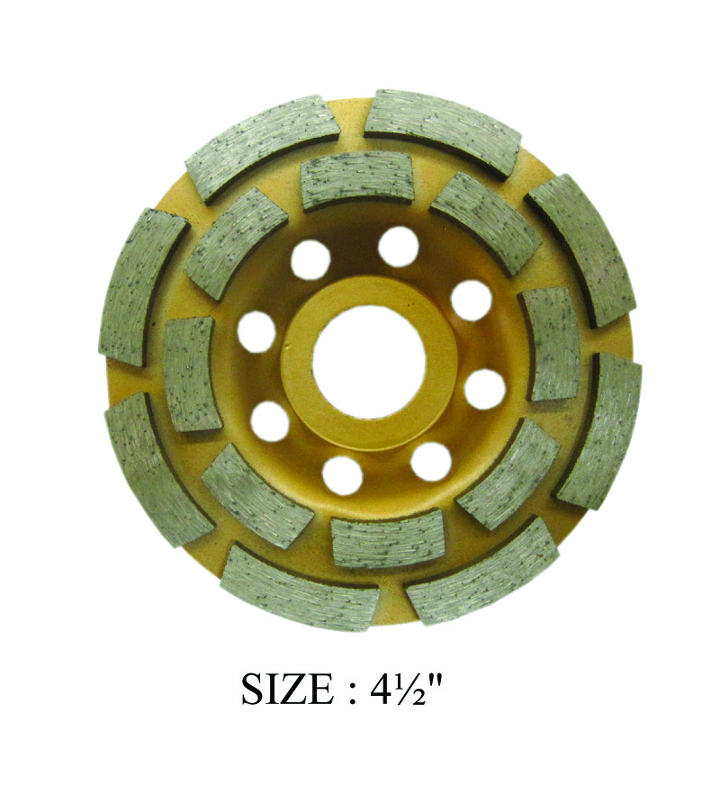 DIA.GRINDING WHEEL FOR GRANITE 4.5 Inch DOUBLE IX01