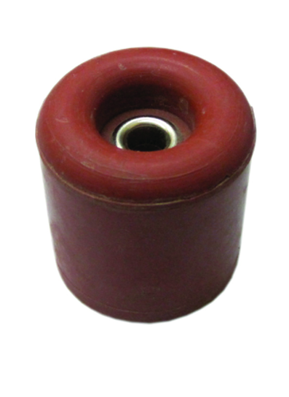 DOOR RUBBERSTOPPER RED 25MM