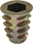 FURNITURE INSERT NUT 8X12X17MM WJ56