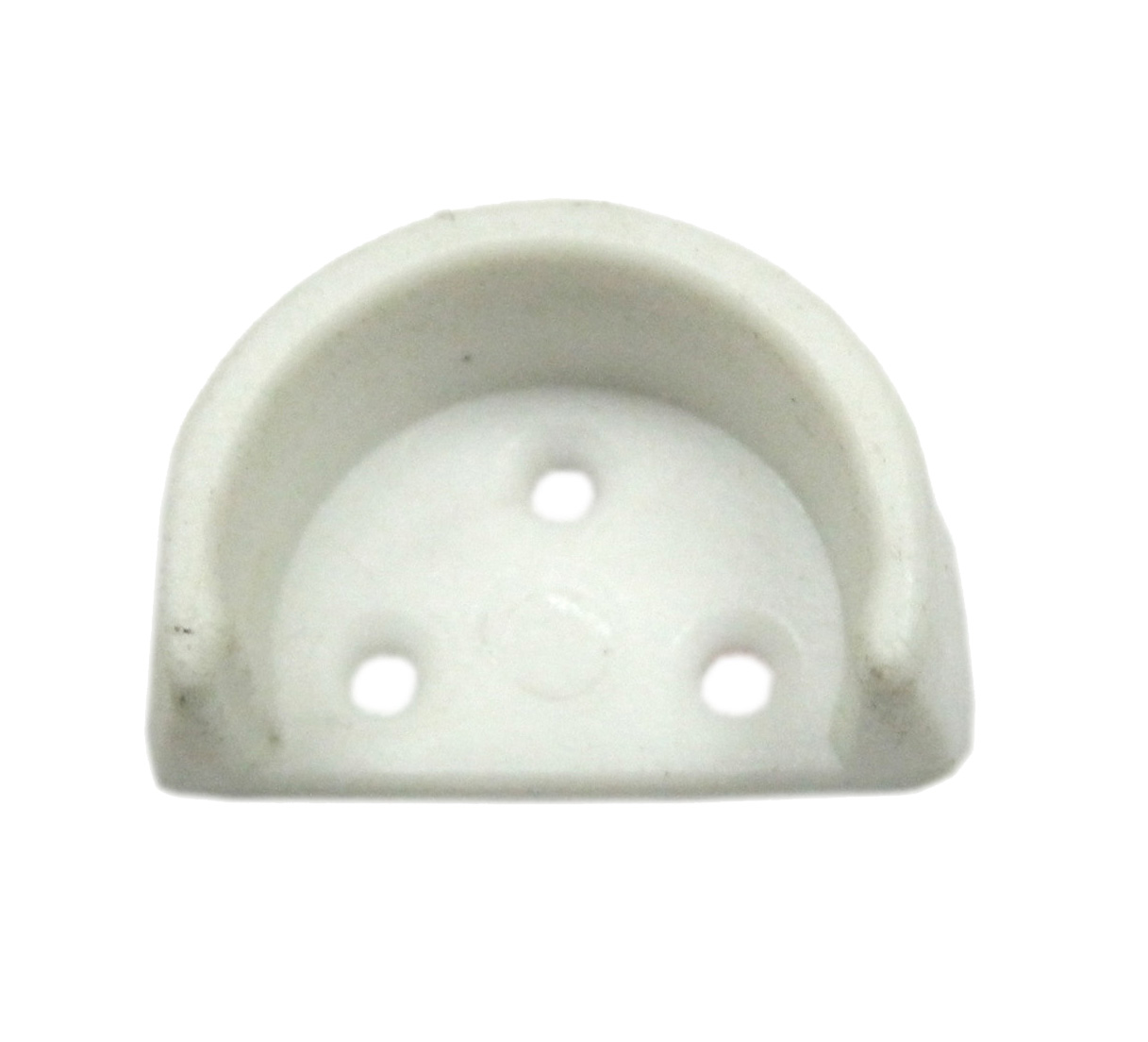 ERBA TYPE PVC PIPE BRACKET 1 In WHITE