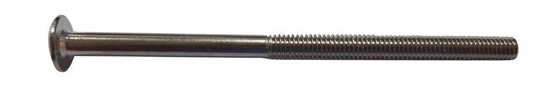 FURNITURE SCREW FH NICKEL 100MM