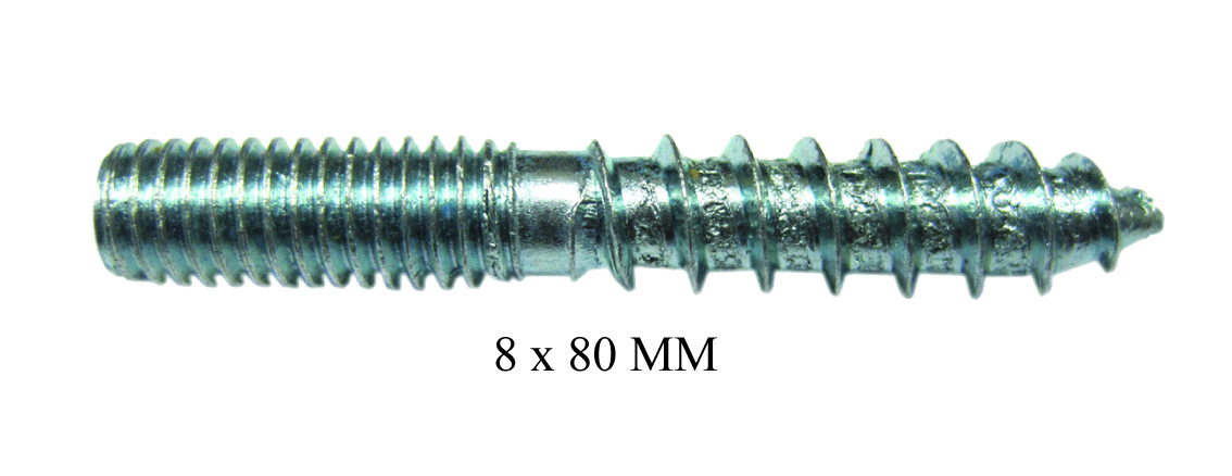 GI HANGER BOLT M8 X 80MM IA01