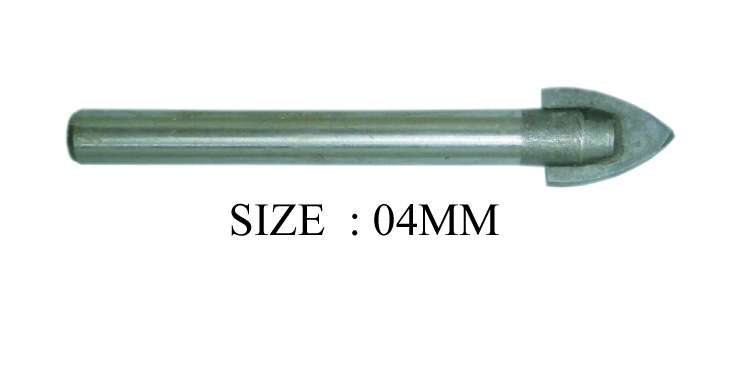 GLASS DRILL BIT 4MM