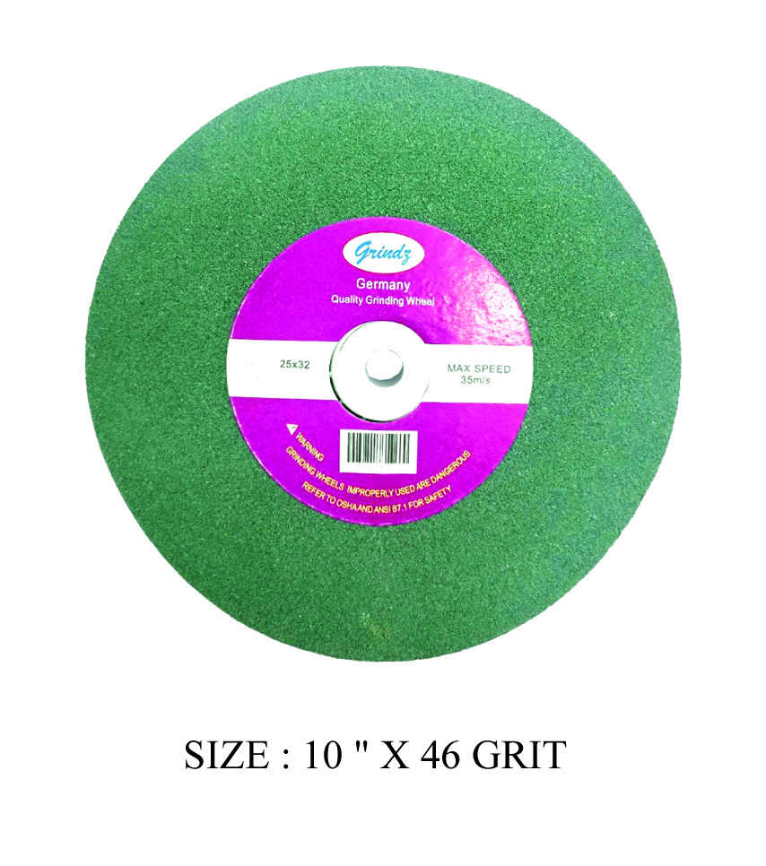 GRINDZ GRINDING WHEEL GREEN 10 Inch RGH