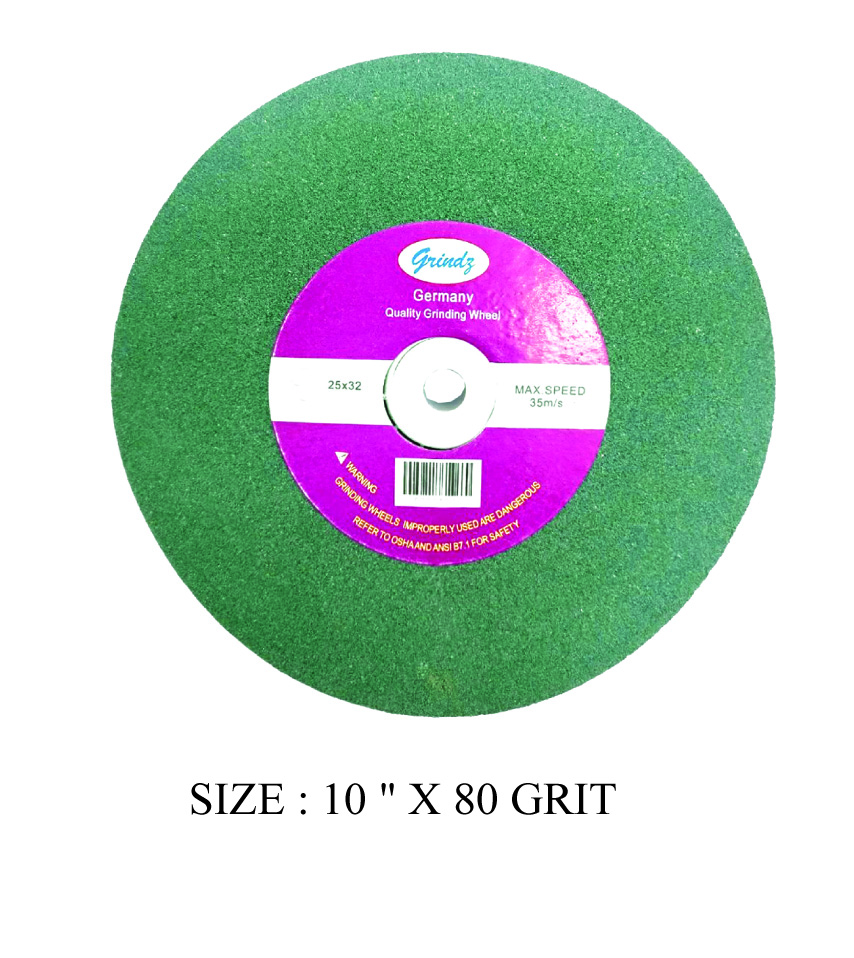 GRINDZ GRINDING WHEEL GREEN 10 Inch SMT