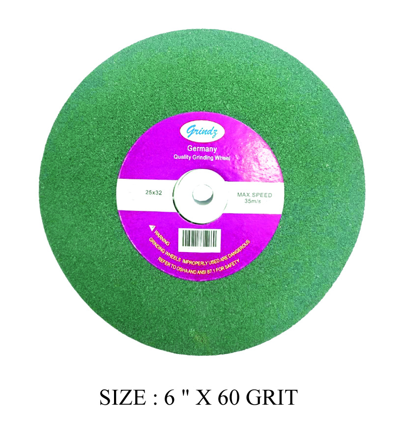 GRINDZ GRINDING WHEEL GREEN 6 Inch MDM