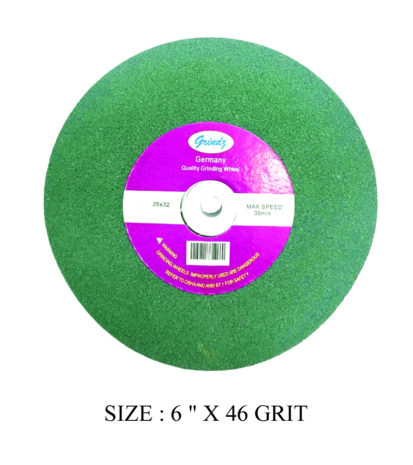 GRINDZ GRINDING WHEEL GREEN 6 Inch RGH