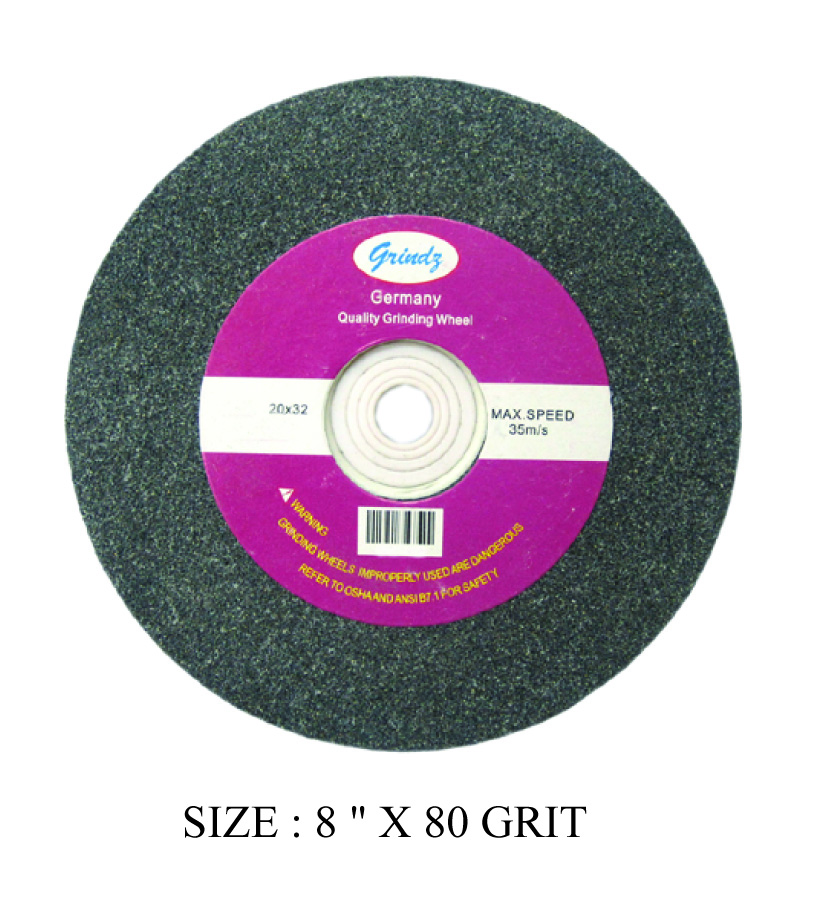 GRINDZ GRINDING WHEEL GREY 8 Inch A 100