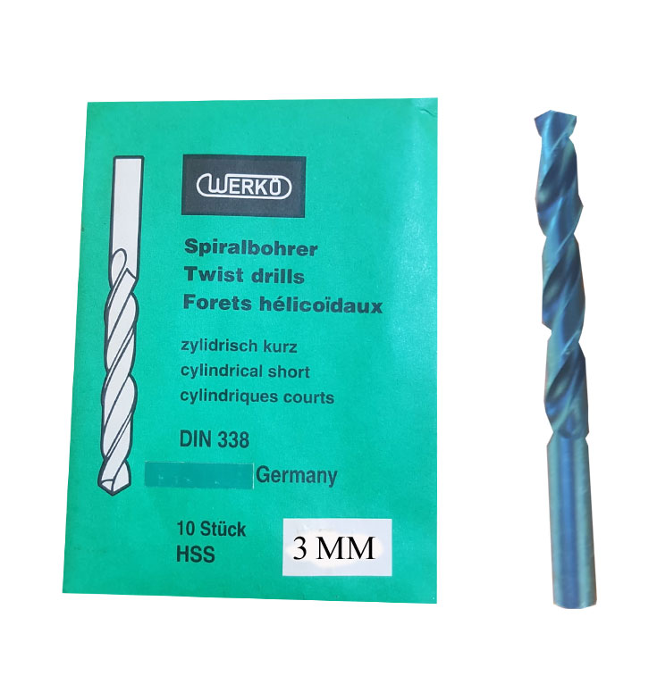 HSS DRILL BIT 3MM