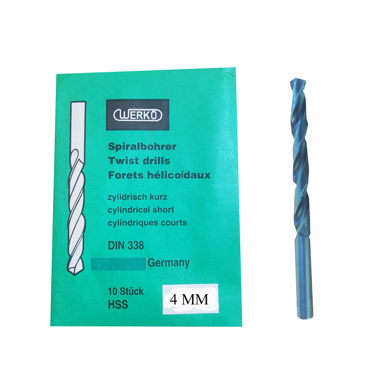 HSS DRILL BIT 4MM