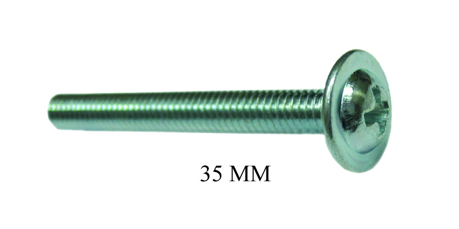 KNOB SCREW ZINC 35MM