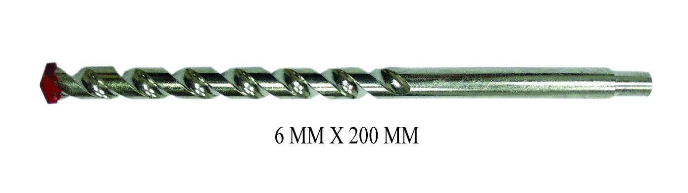 MASONARY DRILL BIT 6MM X 200MM