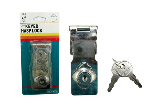 MONETA SELF LOCKING HASP& STAPLES 3 Inch