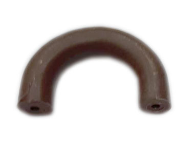 PVC U HANDLE 38MM 803 BROWN