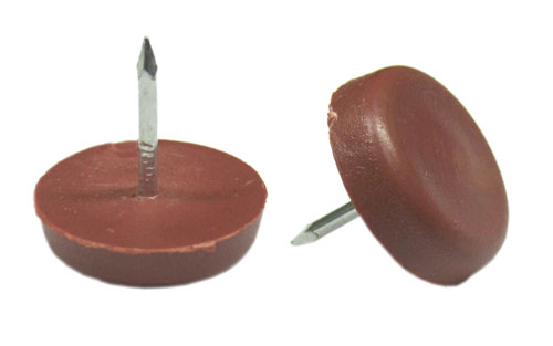 PVC CHAIR NAIL 20MM BROWN