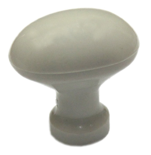 PVC OVAL KNOB 504 GREY