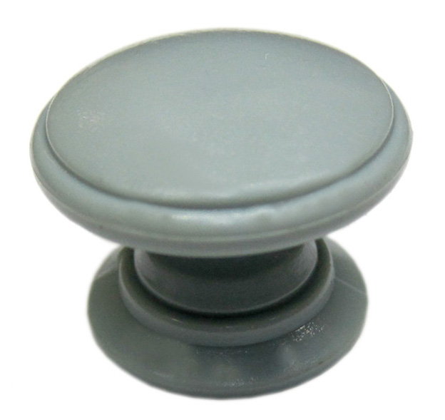 PVC ROUND FLAT KNOB 304 GREY