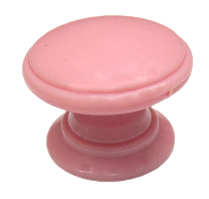 PVC ROUND FLAT KNOB 304 PINK