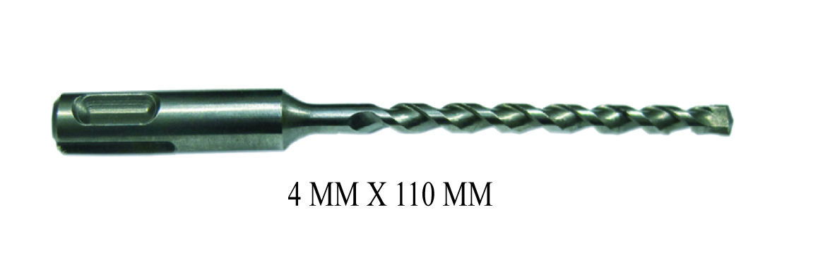 SDS PLUS DRILL BIT 4MM X 110MM