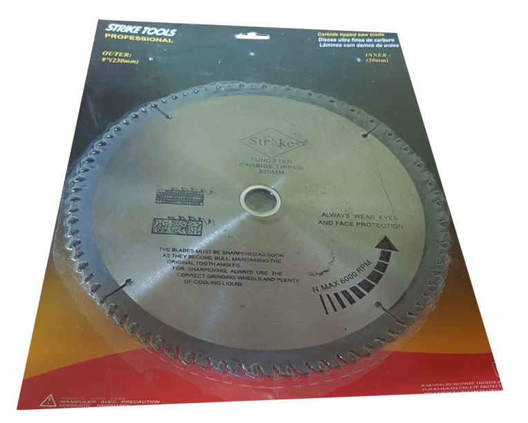 STRIKE ALUMINIUM SAW 230MM X 84T