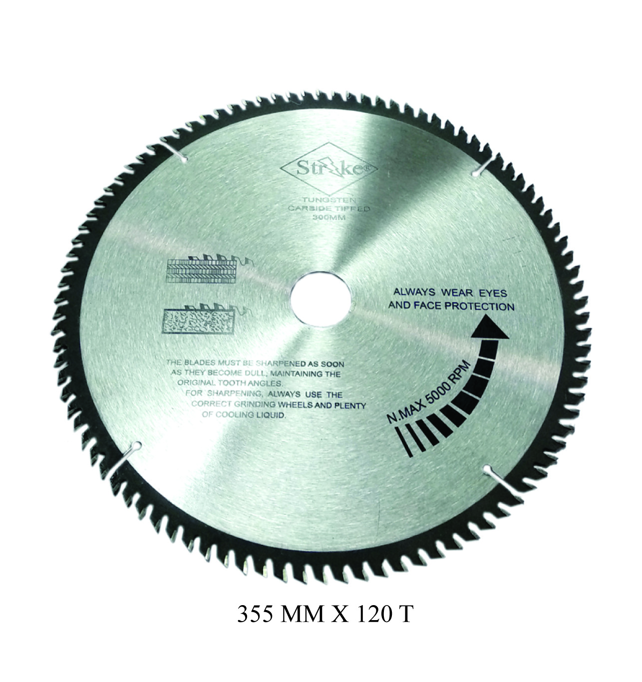 STRIKE CIRCULAR SAW 355MM X 120T