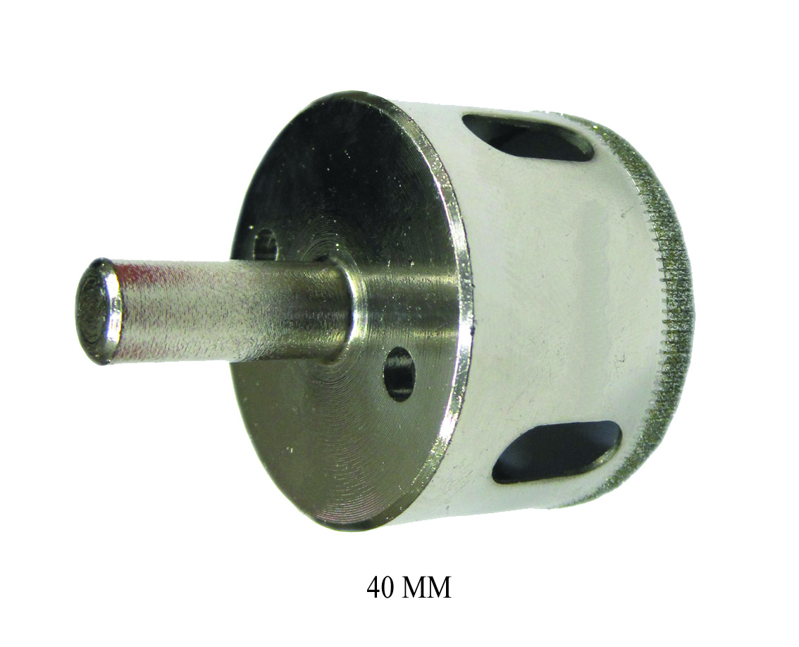 STRIKE GLASS HOLESAW 40MM