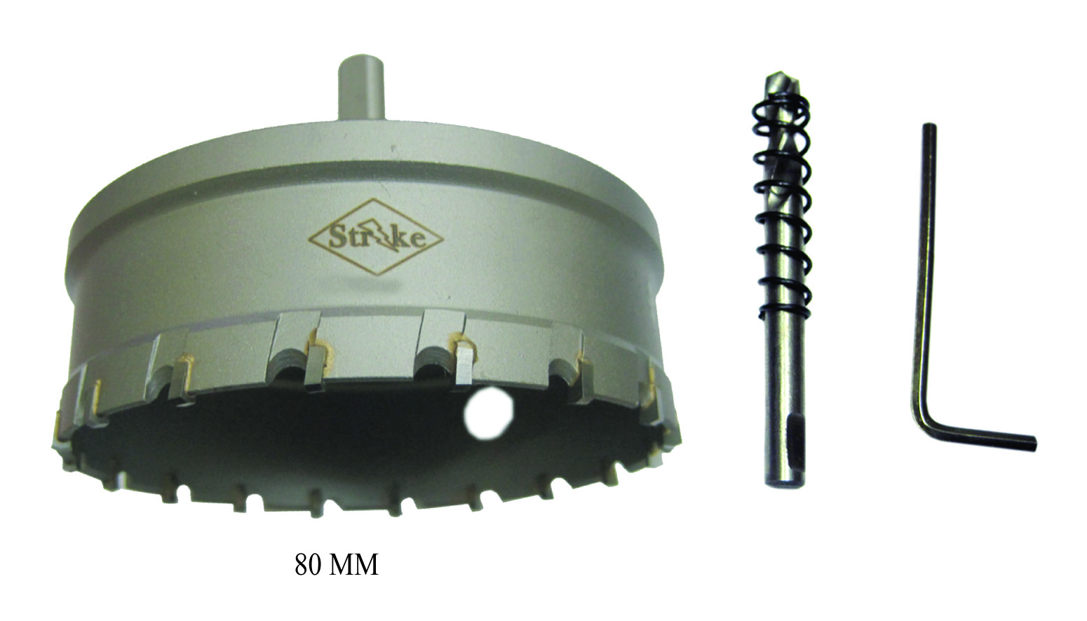 STRIKE TCT HOLESAW 80MM IR05