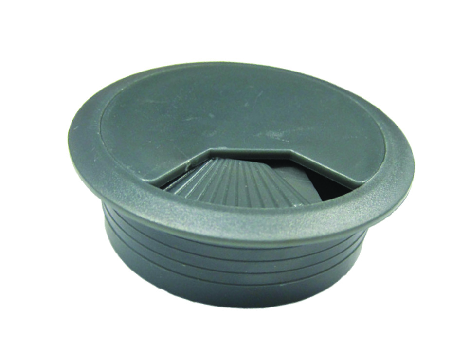 PVC WIRE CAP 80MM SPR 7011 DARK GREY