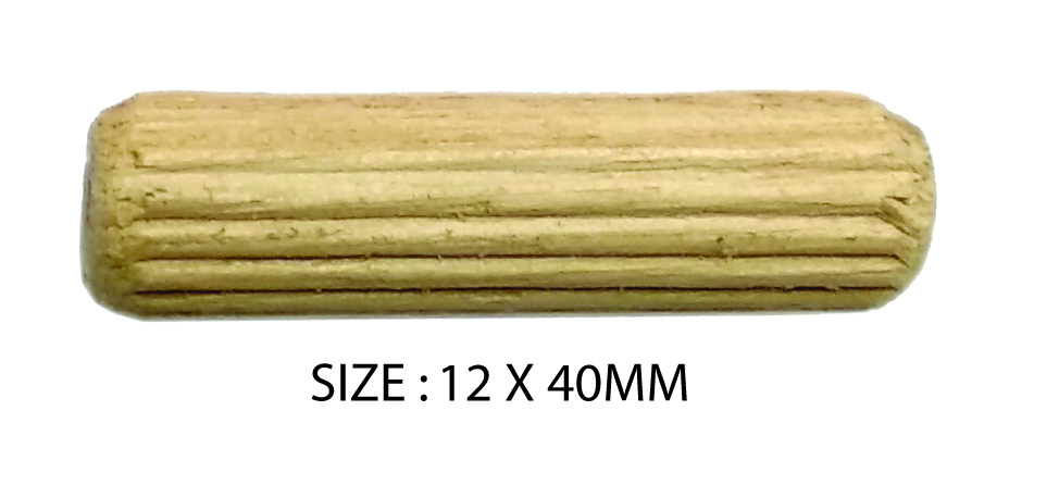 WOODEN DOWEL SPR 12 X 40MM  IJ01