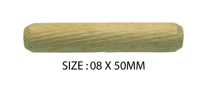 WOODEN DOWEL SPR 08 X 50MM IJ01