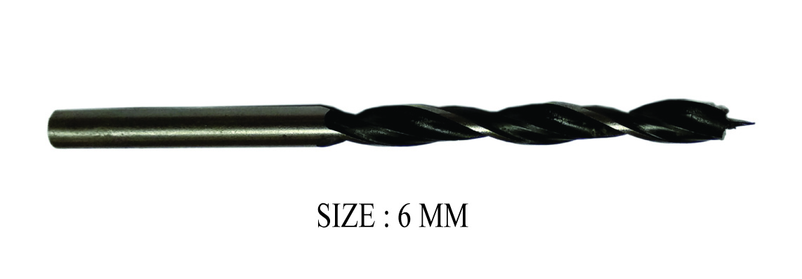 WOOD-WORKING  DRILL BIT 6MM