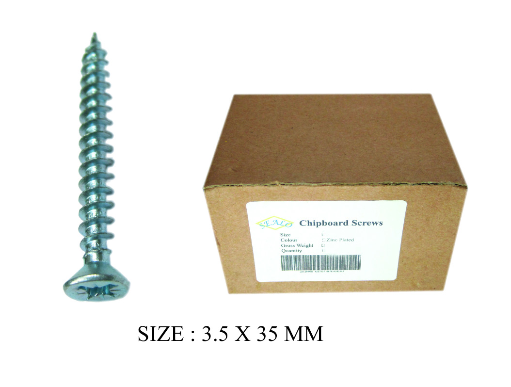 CHIPBOARD SCREW 3.5X35MM