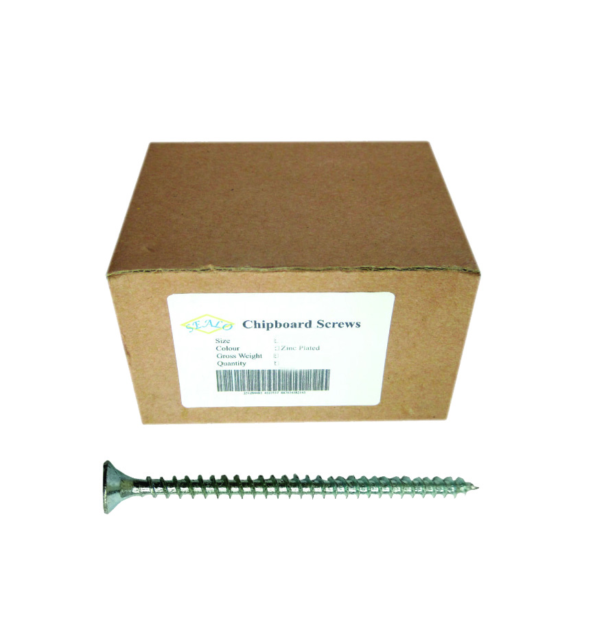 CHIPBOARD SCREW 4.5X75MM 250PCS BOX