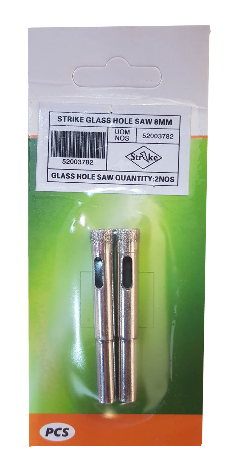 STRIKE GLASS HOLESAW 8MM