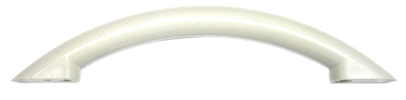 PVC C SHAPE HANDLE 96MM WHITE 9003 IP01