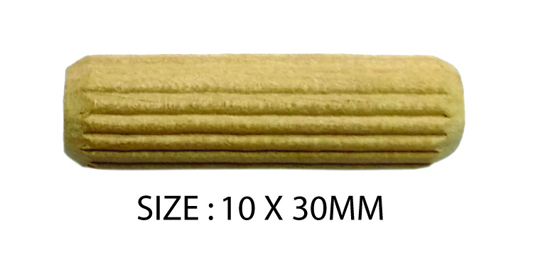 WOODEN DOWEL SPR 10 X 30MM IJ01