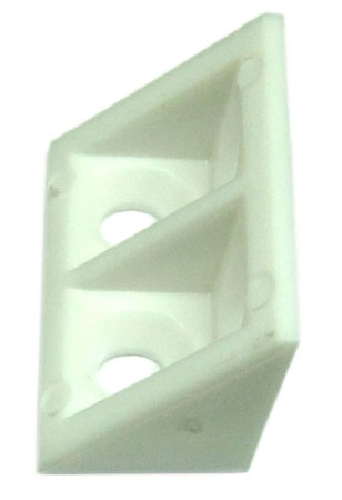 PVC CORNER JOINT WHITE 9003 HEAVY IP01