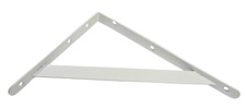 HEAVY SHELF BRACKET WHITE 9 In X 12 In IP02