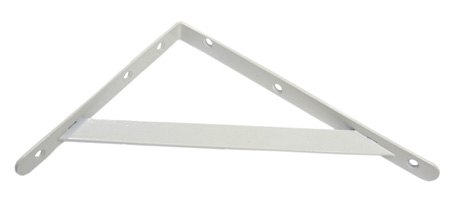 HEAVY SHELF BRACKET WHITE 13 In X 20 In IP02