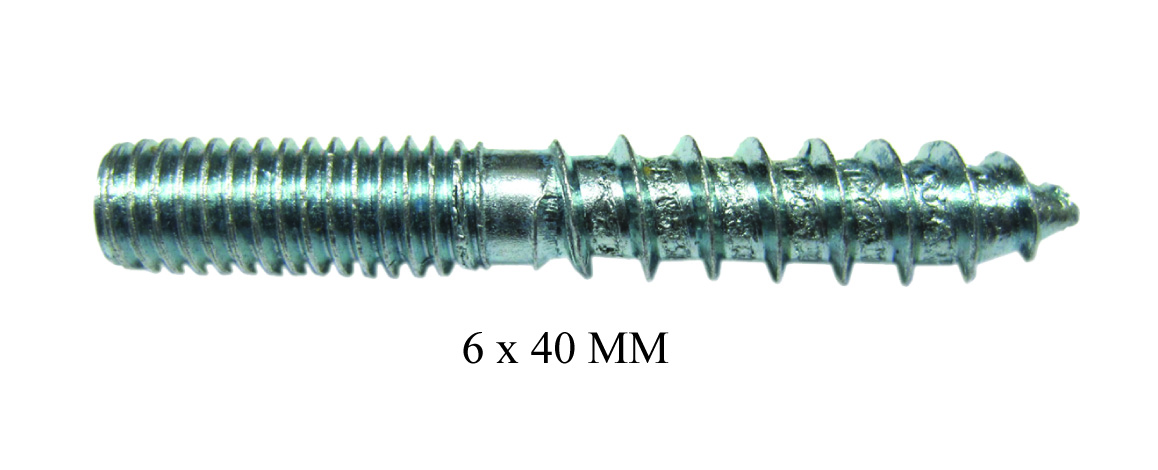 GI HANGER BOLT M6 X 40MM IA01