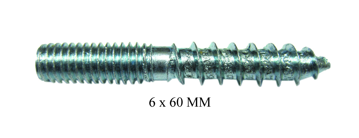 GI HANGER BOLT M6 X 60MM IA01