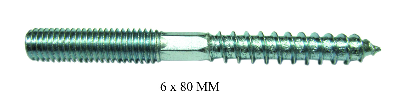 GI HANGER BOLT M6 X 80MM IA01