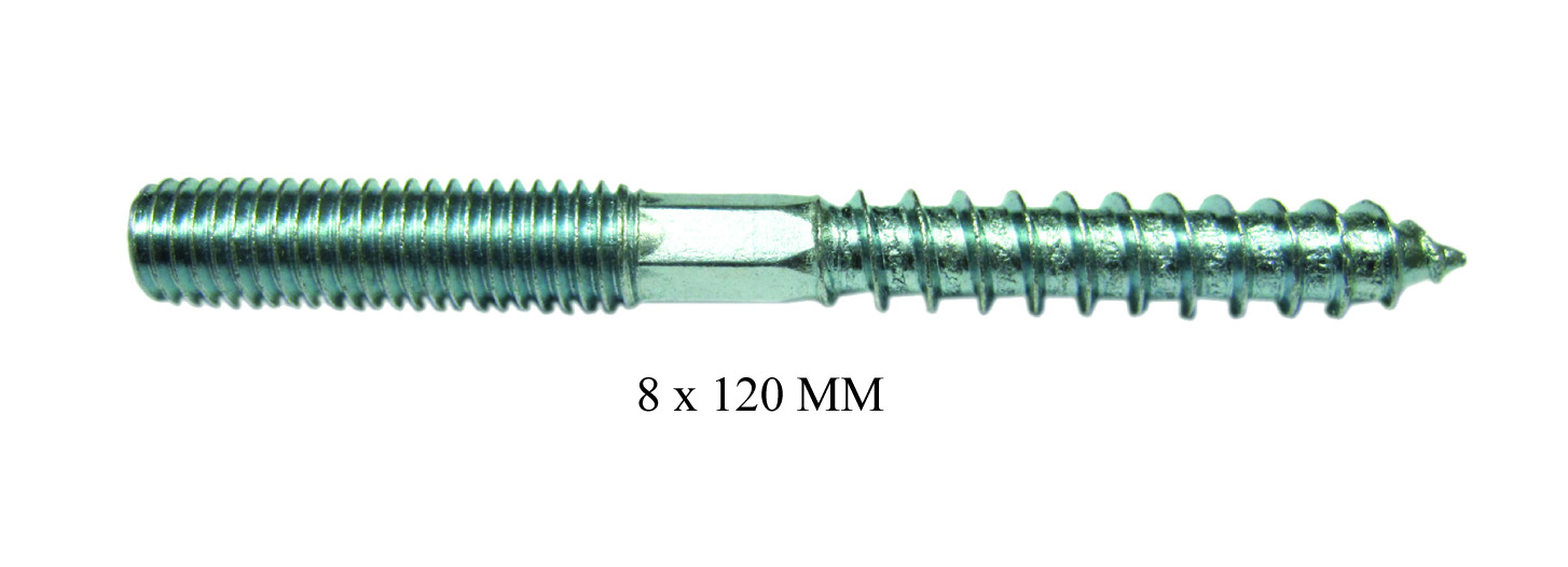 GI HANGER BOLT M8 X 120MM IA01