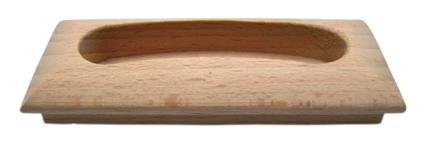 WOODEN HANDLE VARNISH 64MM BEECH NON-LACQUERED IV01