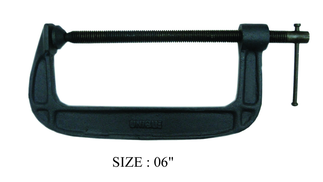 G CLAMP MELLEABLE STEEL 06 Inch