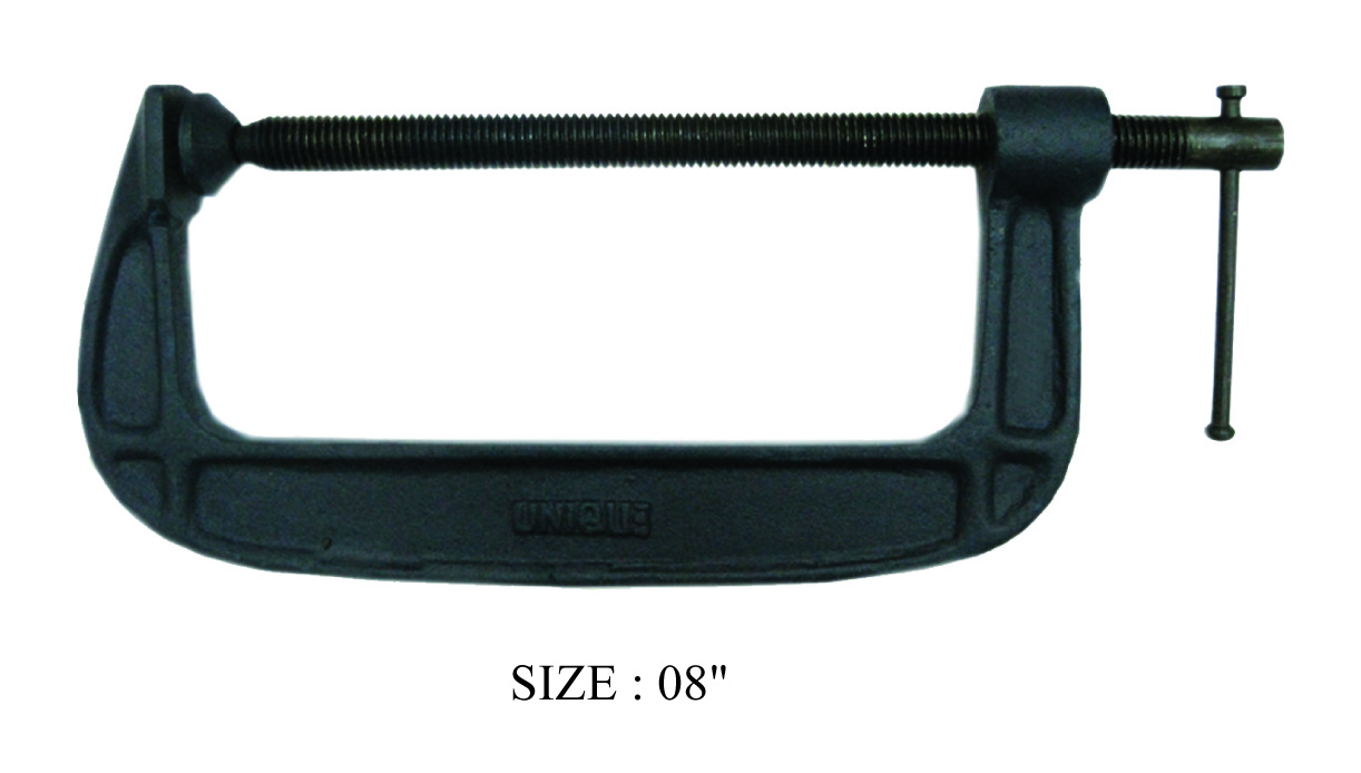 G CLAMP MALLEABLE STEEL 08 Inch