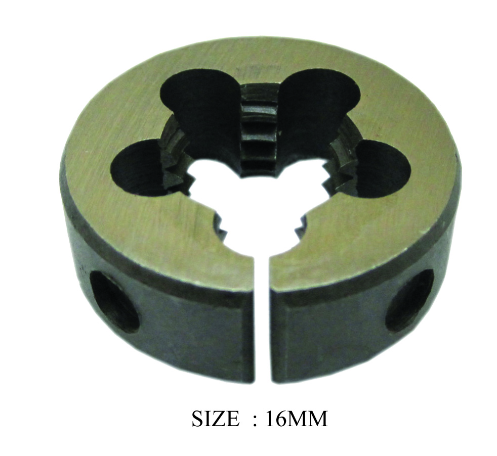 ROUND DIES CARBON STEEL 1-1/2 Inch O.D. 16MM