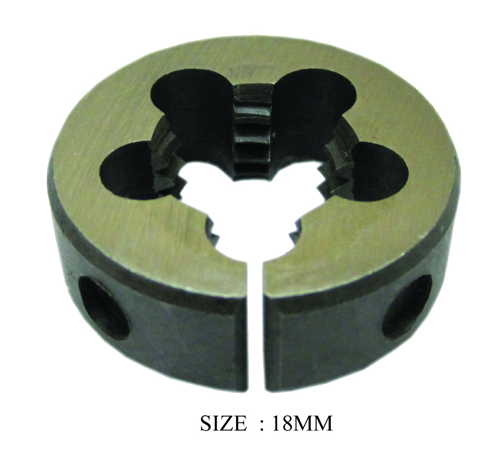 ROUND DIES CARBON STEEL 1-1/2 Inch O.D. 18MM